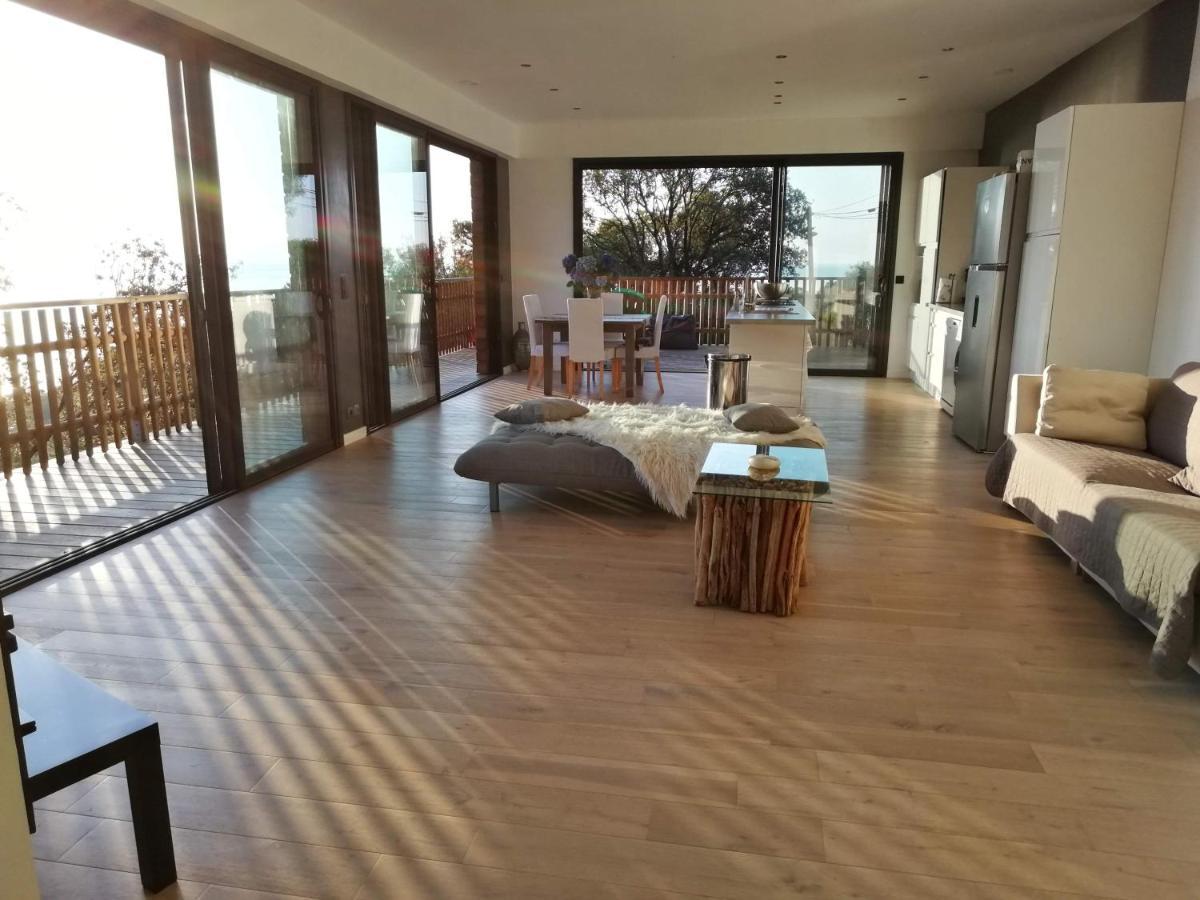 Villa L'Alpana En Bois Vue Mer A 180 Degres Sari-Solenzara Esterno foto