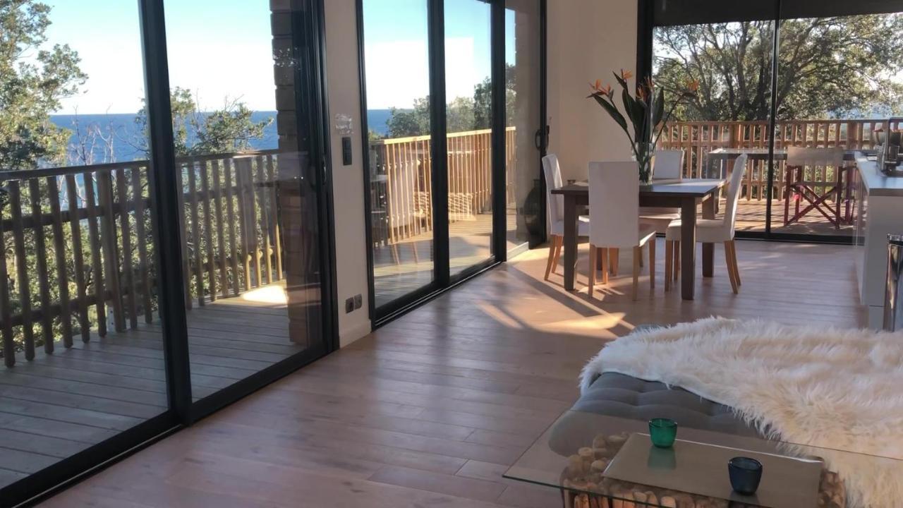 Villa L'Alpana En Bois Vue Mer A 180 Degres Sari-Solenzara Esterno foto